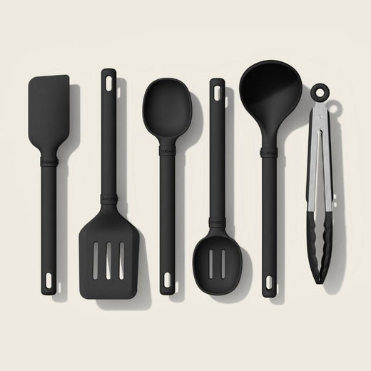 CuliStack Zubehör: NoTouch Küchenutensilien, ClickGrip Griffe und Glasdeckel