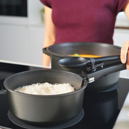 CuliStack Saucentopf mit Deckel (21 cm)