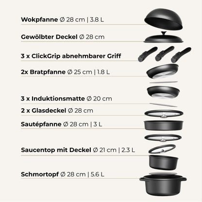 CuliStack Ultimate Topfset