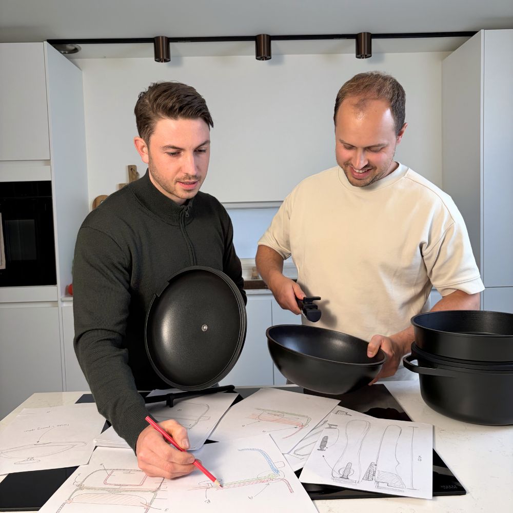 CuliStack stapelbares Topfset im Einsatz